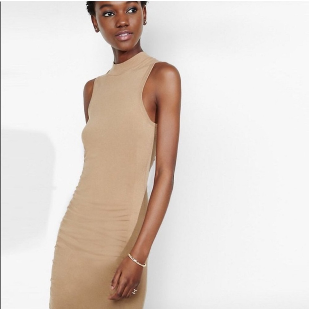 Express Mockneck Sleeveless Sweater Dress XS